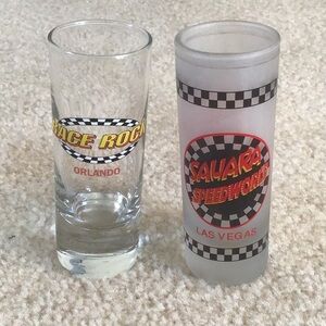 Set of 2 Racing Shot Glasses